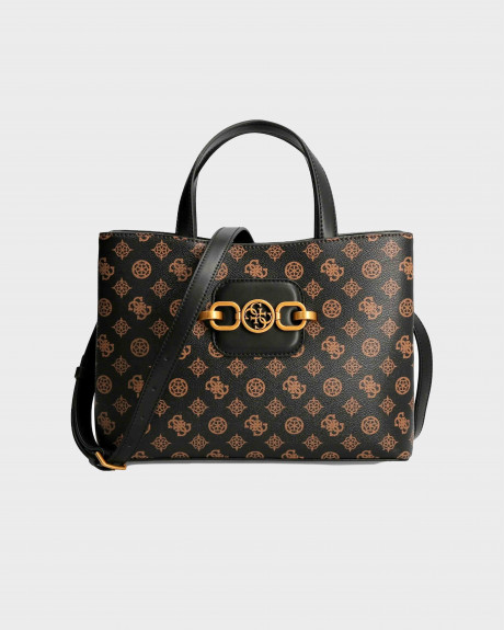Guess Hensely 4g Peony Logo Handbag Γυναικεία Τσάντα - PB837807
