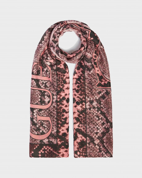 Guess Scarf with Snakeprint - ΑW8713POL03