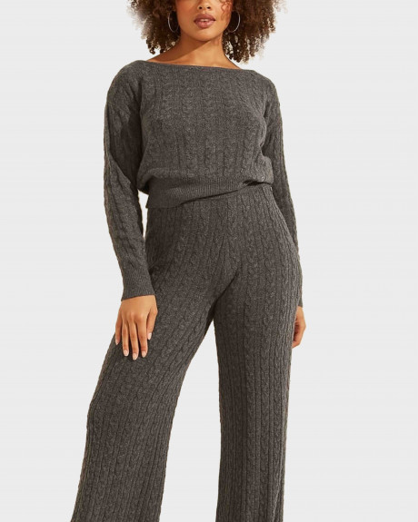 Guess Cables Sweater Γυναικείο Πλεκτό - W1BR06Z2QA0