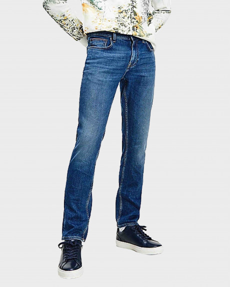 Tommy Hilfiger Denton Fitted Straight Faded Jeans - 1521622