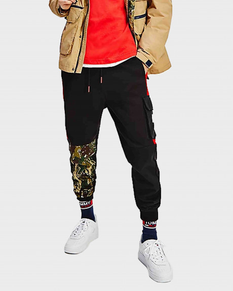 Tommy Jeans Camo Colour-Blocked Joggers - 1522375