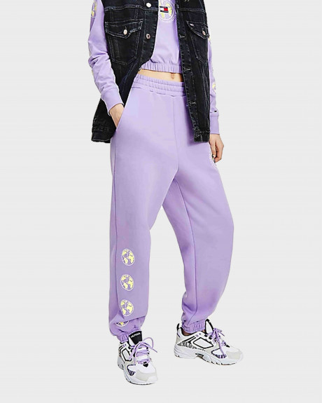 Tommy Jeans Recycle Jersey Logo Jogger Γυναικεία Φόρμα - DW0DW11882