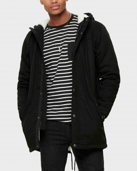 Only & Sons Teddy Parka Coat - 22011787