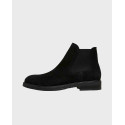 Selected Suede Chelsea Boots Ανδρικά Μποτάκια - 16081456 - ΜΑΥΡΟ