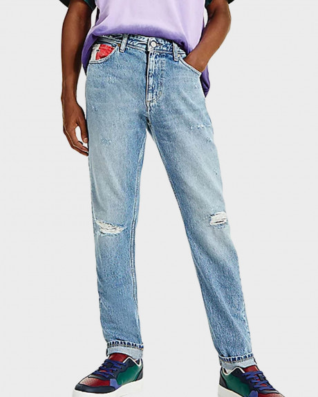 TOMMY JEANS SCANTON SLIM DISTRESSED HEMP ΑΝΔΡΙΚΟ JEAN - DM0DM11892