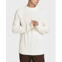 Jack & Jones Blend Knitted Ανδρικό Pullover - 12193517 - ΜΑΥΡΟ