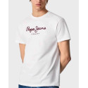 Pepe Jeans Men's T-Shirt -PM508208 - WHITE