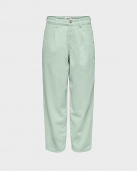 Only Γυναικείο Παντελόνι Verna Balloon - 15218419 - ΠΡΑΣΙΝΟ