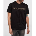 Paul & Shark Ανδρικό T-Shirt - 21411032 - ΜΑΥΡΟ