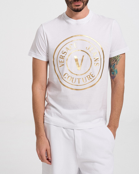 Versace Men's T-Shirt - 72GAHT03 72600