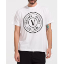 Versace Ανδρικό T-Shirt - 72GAHT20 72UP601 - ΜΑΥΡΟ