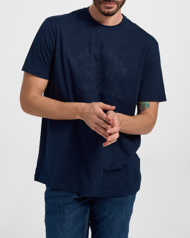 PAUL & SHARK MEN'S T-SHIRT - C0P1007 - BLUE