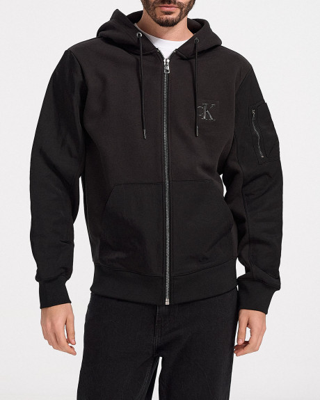 CALVIN KLEIN ΑΝΔΡΙΚΗ ZIP THRU ΖΑΚΕΤΑ - J30J319711