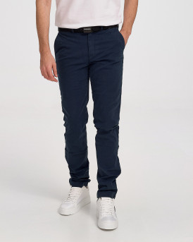 Calvin Klein Ανδρικό Παντελόνι Chino με Slim Εφαρμογή - K10K107785 - ΜΠΛΕ