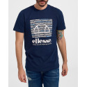 Ellesse Ανδρικό T-shirt Navy Μπλε με Στάμπα - SHM13823  - ΜΠΛΕ
