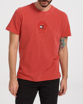 TOMMY HILFIGER ΑΝΔΡΙΚΟ T-shirt - DM0DM12848 - ΚΟΚΚΙΝΟ