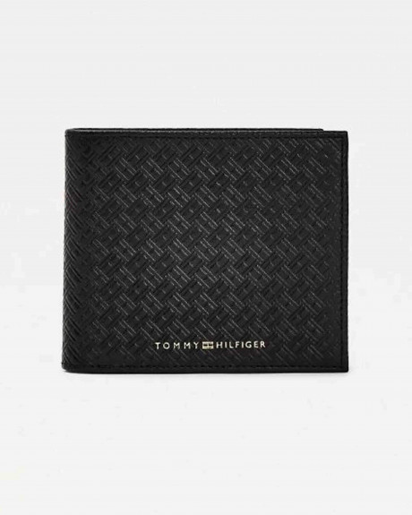 TOMMY HILFIGER PREMIUM LEATHER WALLET WITH EMERGENCY DESIGN - AM0AM08729