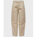 ONLY WOMEN'S LOOSE PLEAT CHINOS - 15250445 - BEIGE