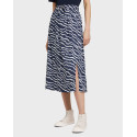TOM TAILOR WOMEN'S midi skirt with slit - 1029992 - BLUE
