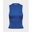 Only Knit Top - 15251494 - ΜΠΛΕ