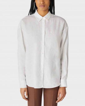 Trussardi Classic Long-Sleeved Shirt Γυναικείο Πουκάμισο - 56C00508  - ΑΣΠΡΟ