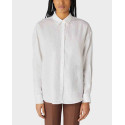 Trussardi Classic Long-Sleeved Shirt Γυναικείο Πουκάμισο - 56C00508  - ΣΙΕΛ