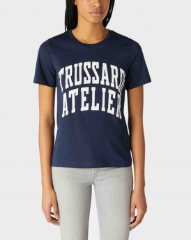 Trussardi Γυναικείο T-Shirt - 56T00472  - ΜΠΛΕ