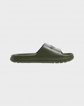 Pepe Jeans Beach Logo Slide Sandals - PMS70119 - ΧΑΚΙ