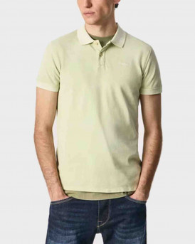 Pepe Jeans Vincent GD N Worn Out Effect Polo Shirt - PM541856 - LIGHT GREEN