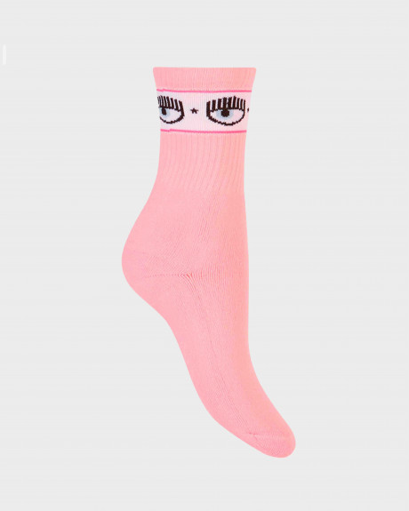 CHIARA FERRAGNI WOMEN'S SOCKS LOGOMANIA SOCKS - 72SB0J02