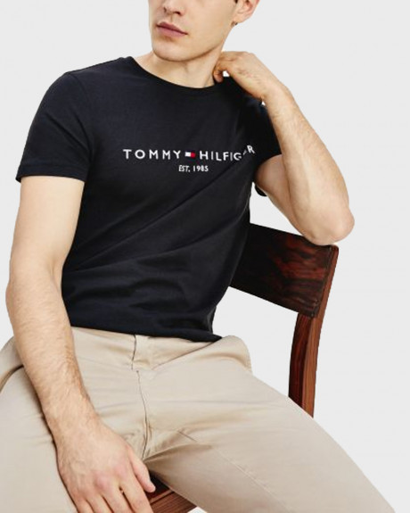 TOMMY HILFIGER MEN T-SHIRT WITH CLASSIC LOGO - MW0MW11465