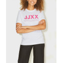 JACK & JONES XX WOMEN'S T-SHIRT - 12206974 - WHITE-GREEN
