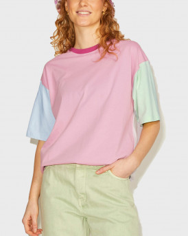 JACK & JONES XX ΓΥΝΑΙΚΕΙΟ T-SHIRT - 12211087 - ΡΟΖ