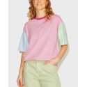 JACK & JONES XX ΓΥΝΑΙΚΕΙΟ T-SHIRT - 12211087 - ΡΟΖ