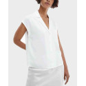 Calvin Klein Soft Twill Sleeveless Shirt - K20K203786 - ΜΑΥΡΟ