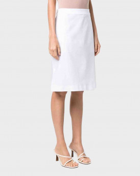 Calvin Klein High-waisted Straight Skirt - K20K203836 - ΑΣΠΡΟ