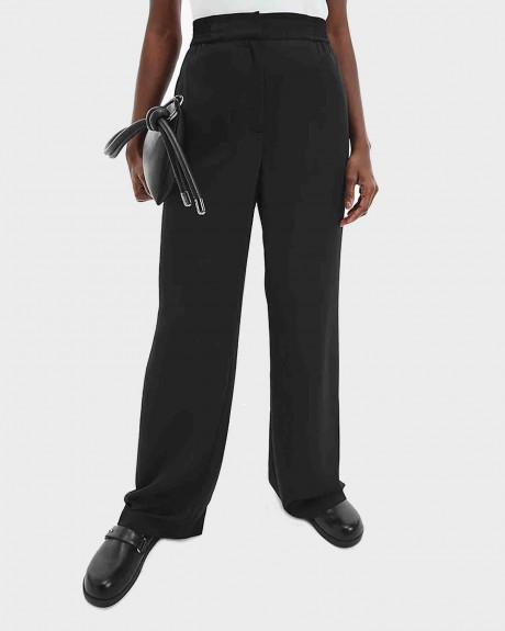 Calvin Klein Recycled Crepe Wide Leg Trousers - Κ20Κ203776