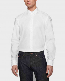 Boss Ανδρικό Πουκάμισο C-HANK - 50469620  - ΑΣΠΡΟ