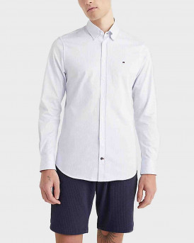 TOMMY HILFIGER ΡΙΓΕ ΠΟΥΚΑΜΙΣΟ - ΜW0ΜW23241 - ΣΙΕΛ