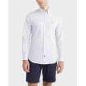 TOMMY HILFIGER ΡΙΓΕ ΠΟΥΚΑΜΙΣΟ - ΜW0ΜW23241 - ΣΙΕΛ
