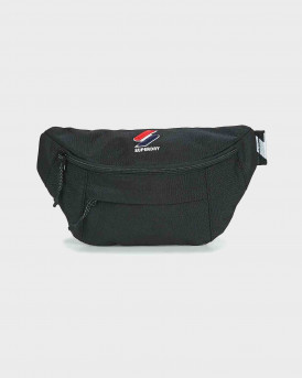 Superdry SDCD Code Essential Bumbag Τσαντάκι Y9110154A - ΜΑΥΡΟ