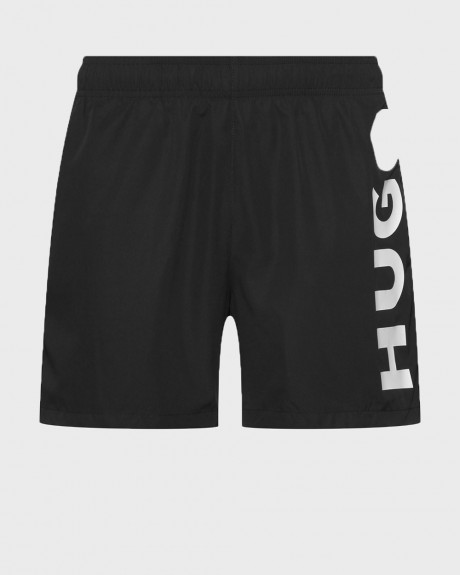 HUGO RECYCLED-MATERIAL SWIM SHORTS WITH CONTRAST LOGO - 50469303