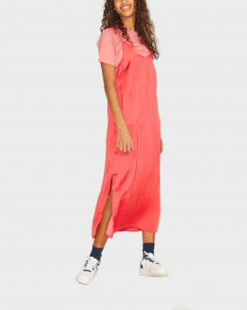 Jack & Jones XX Women's Dress Midi - 12200167 - RED