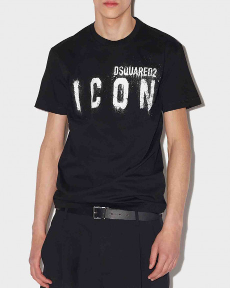 DSQUARED2 ICON SPRAY COOL T-SHIRT - S79GC0039S23009