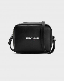 TOMMY JEANS ESSENTIAL CAMERA BAG - AW0AW11635 - ΜΑΥΡΟ