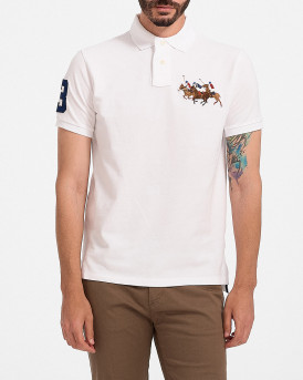 Polo Ralph Lauren Ανδρικό Polo T-Shirt - 710814437002 - ΑΣΠΡΟ