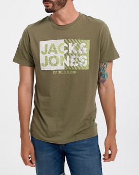 Jack & Jones Ανδρικό T-Shirt - 12207344 - ΛΑΔΙ