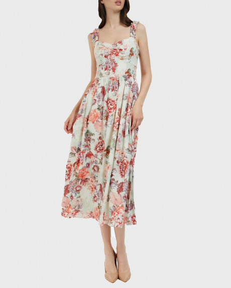 GUESS Floral print dress - W2GK57WEKC0