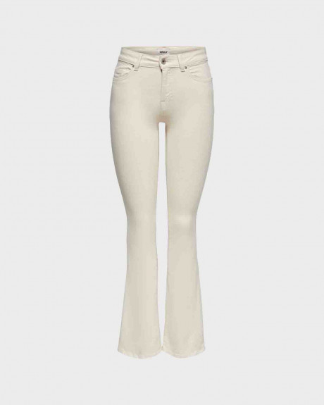 ONLY ONLBLUSH LIFE MID FLARED JEANS - 15230778