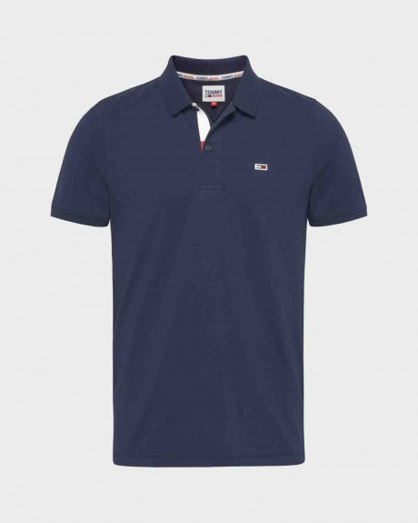 TOMMY JEANS ESSENTIAL ORGANIC COTTON SLIM FIT POLO - DM0DM12219